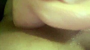 Tight Shemale Stretches with 11-Inch Dildo in Solo Play