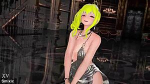 Azur Lane St. Louis dances half nude