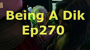 Being A Dik 270 Chick Route In 3D.