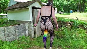 43yo wife's anus play in compilation part 1