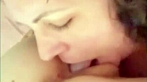 birthday morning turns steamy with pussy licking, big clit play, 69, and deep fingering