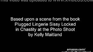 Just watched cruel Natalia Forrest humiliate her latex sissy maid with jerk-off instructions