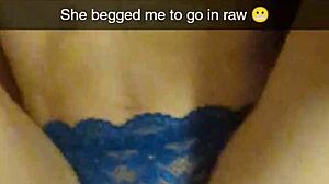 Oh Wow, Richelle Rose Begs For A Creampie In This Real Snapchat Fuck!