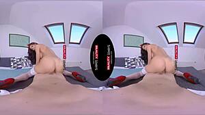 Snow Wild Feels Horny as She Rides Cowgirl in POV Reality Scene