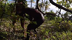 Who’s This Brazilian Slut Getting Intense Anal in Paradise?!