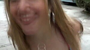 this teen 18+ barely legal girl nails her casting couch blowjob scene with rough action