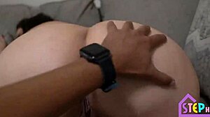 hot european brunette milf with huge big ass gets fucked doggystyle bent over