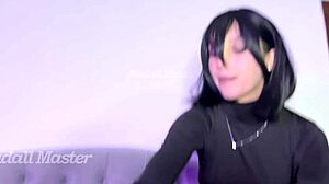 My girlfriend Mavis rides my big cock just like I say