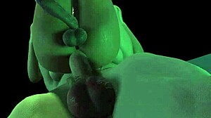 What Drives Muscle Dickgirl to Finger and Fuck Black Shemale?