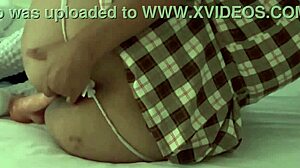 Stepfather Covers Stepdaughter's Huge Ass With Cum