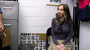 Perky Nerd Gets Hardcore Office Fucking Bent Over Desk