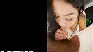 Latina Teen With Braces Takes First Big White Cock In Casting