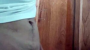 Young guy takes out his cock and masturbates richly!