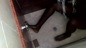 Horny Girlfriend And Friend Use Toys In Bathroom Shower Spy Scene