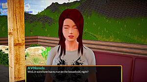 My New Family 477 - Homemade Story With Redhead Teen