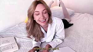 Give Stepsister Creampie For Stupidity