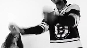 Shes sucking her dick like a popsicle