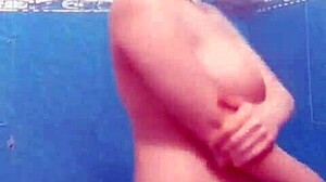 Oh wow, hidden cam catches wife masturbating in bathroom!