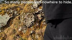 chubbykaot flashes in the forest once more