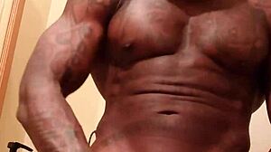 Hallelujah Johnson comes home, worships monster cock, leaves tip.