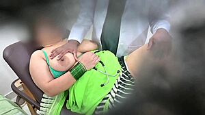 Whoa! Indian Doctor Plays Naughty with Patient Bhabhi’s Big Tits