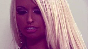 hot babes dominate in wild bdsm lesbian fetish action with bondage