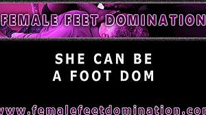 Teen Masters Domination Over Older Man with Foot Smelling Facesitting