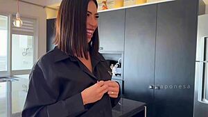 Athletic Bodybuilder In Lingerie Experiences Intense Male Domination With Toys.