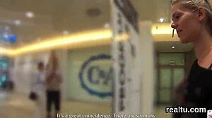 dude, this czech chick got tempted at the mall and screwed hard in pov action