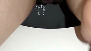 Pregnant Pornstar Outdoor Public Toilet Sex Action