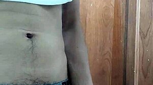 Young guy takes out his cock and masturbates richly!