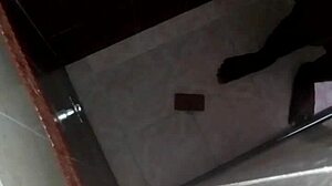 Horny Girlfriend And Friend Use Toys In Bathroom Shower Spy Scene