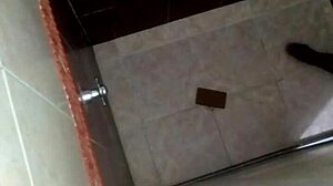 Horny Girlfriend And Friend Use Toys In Bathroom Shower Spy Scene