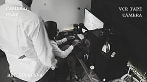 My boss gave me a massage on hidden camera.