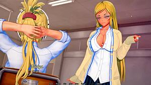 Ever Seen Hot Futa Throat Fucking in Futas World of NTR Episode 4 Gameplay?