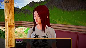 My New Family 477 - Homemade Story With Redhead Teen