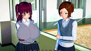 Ever Seen Hot Futa Throat Fucking in Futas World of NTR Episode 4 Gameplay?