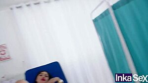 curvy peruvian latina cheats on husband with dark-skinned gynecologist