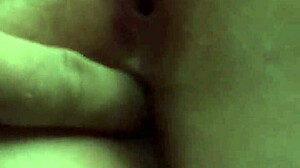 Chubby hairy milf dives deep into pussy and ass fingering for intense anal play