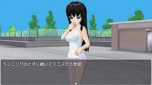 Wow! Hentai Anime Tennis Lesson Gets Wild!