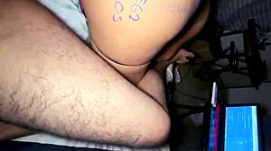 masturbating my neighbor dafri while her husband works, isn't she a slut?