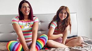 Marina Gold and Rosie Cage fucking Torbe