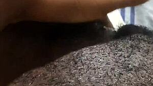 i get assfucked and creampied in homemade ebony anal play