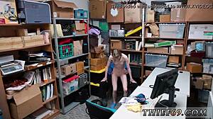 blonde teen 18+ anal hardcore hd masturbation rubbing in police uniform