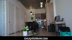 Stepfather loses control over Ailee Anne’s tempting titties