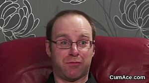 Wow! Flirty Model Swallows Every Drop of Jizz in Wild Blowbang!