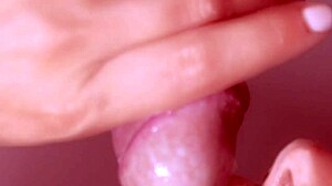 Japanese wife swallows cum from monster cock in intense fucking scene