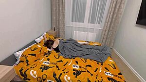 Asian Babe Wakes To Pussy Fucking With Toys