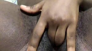 i get assfucked and creampied in homemade ebony anal play