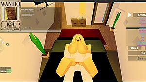 Having sex with a whore in the yacht room! Roblox condo RP collaboration with Catalina2991!